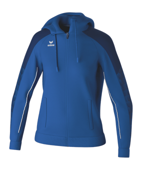 Veste à capuche Erima Evo Star femmes bleu - bleu