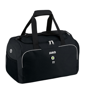 JAKO Classico Sporttasche Gr. 2 Schwarz Weiss F08