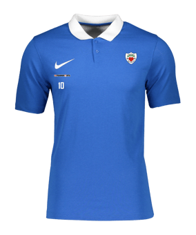 Nike Park 20 Poloshirt Kids Blau Weiss F463