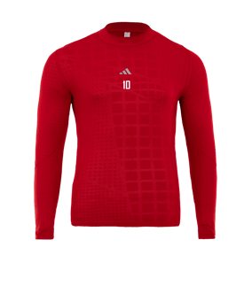adidas Techfit COLD.RDY Longsleeve Rot
