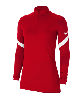Nike Strike 21 Drill Top Damen Rot Weiss F657 - rot