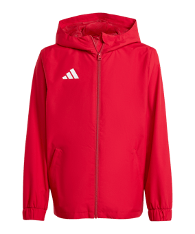 adidas Entrada 26 Jacke Kids Rot - rot