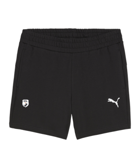 PUMA teamGOAL Casuals Shorts Damen Schwarz F03
