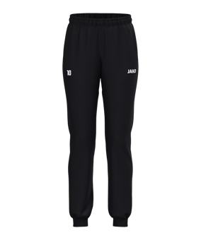 JAKO One Kurzgröße Trainingshose Damen Schwarz F800