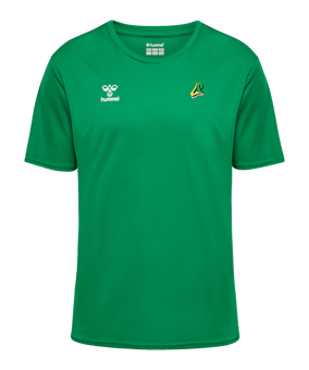 Hummel maillot vert F6235 