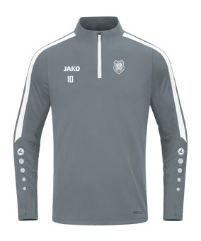 JAKO Power Sweatshirt Kids Grau Weiss F840