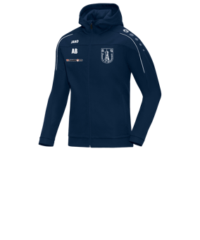 JAKO Classico Kapuzenjacke Kids Blau F09