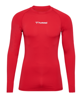 Hummel hmlBL Performance Longsleeve T-Shirt Rot F3062 - rot
