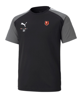 PUMA teamPACER Trikot Kids Schwarz Grau F03