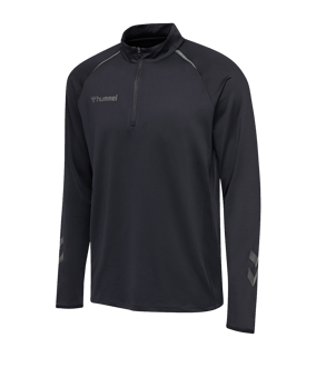 Hummel Authentic Pro 1/2 Zip Sweatshirt F2267 - schwarz