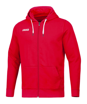JAKO Base Kapuzenjacke Damen Rot F01 - rot