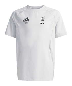adidas Tiro Travel T-Shirt Kids Grau