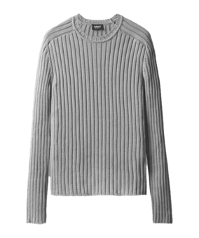 Burocs Knit Sweatshirt Grau - grau