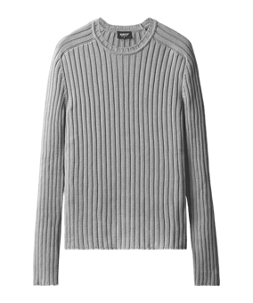 Burocs Knit Sweatshirt Grau
