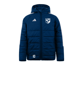adidas Tiro 24 Winterjacke Kids Blau Weiss