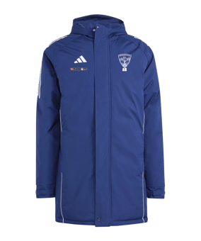 adidas Tiro 24 Kapuzenjacke Blau Weiss