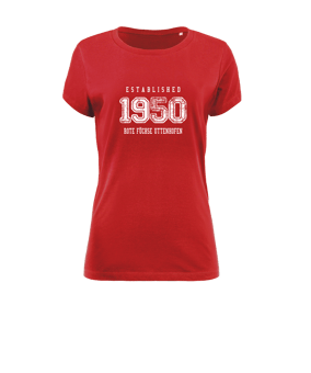 Merch Expresser 2.0 T-Shirt Women Red | #established