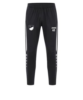 JAKO Power Polyesterhose Schwarz Weiss F802