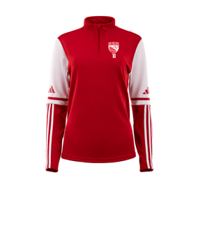 adidas Squadra 25 HalfZip Sweatshirt Femmes Rouge