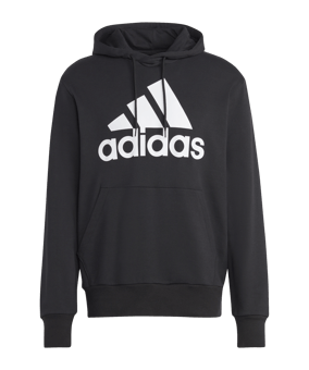 adidas Essentials French Terry Big Logo Hoodie Black - schwarz