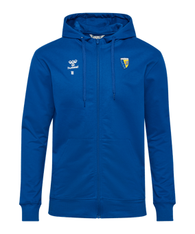 Veste zippée capuche coton