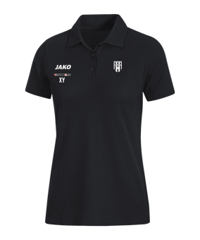 JAKO Base Poloshirt Damen Schwarz F08
