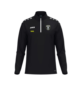 JAKO One Zip Top Schwarz F800