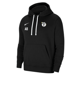 Nike Park 20 Fleece Hoody Schwarz Weiss F010