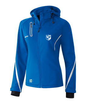 Erima Softshell Jacke Active Wear Damen Blau