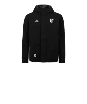 adidas Entrada 22 Allwetterjacke Kids Schwarz
