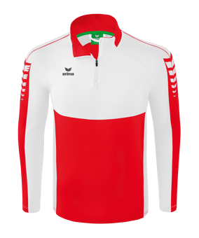 Erima Six Wings Trainingstop Rot Weiss - rot
