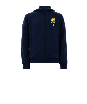 Veste à capuche adidas Tiro 25 enfants bleue