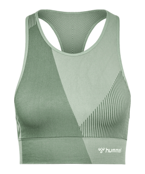 Hummel hmlMT Unite Seamless Sport-BH Damen F6587 - gruen