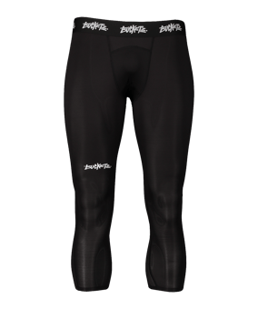 Bucketz 3/4 Compression Tight Schwarz - schwarz
