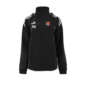 adidas Tiro 25 Competition Regenjacke Damen Schwarz