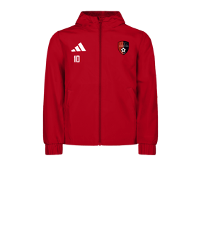 adidas Entrada 26 Jacke Kids Rot