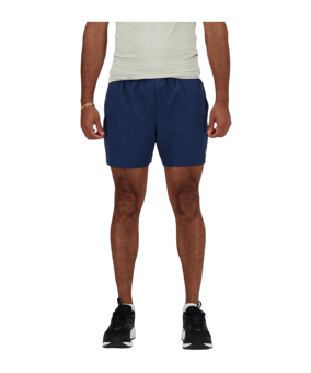 New Balance Essentials 5in Short Blau FNNY - blau