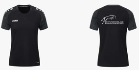 JAKO Performance T-Shirt Damen Schwarz Grau F804