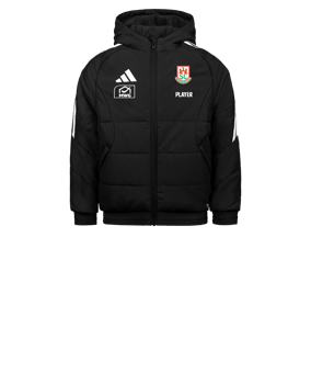 adidas Tiro 26 Winterjacke Kids Schwarz