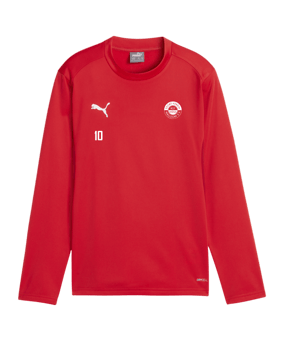 PUMA teamGOAL Training Sweatshirt Kids Rot F01