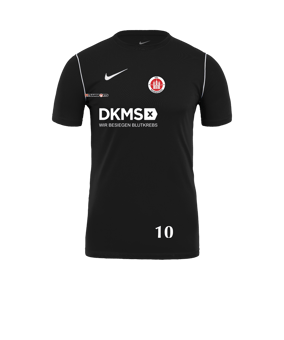 Nike Park 20 Training Shirt Schwarz F010