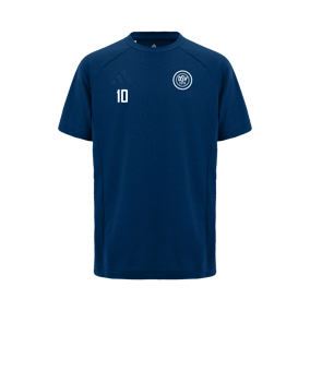 adidas Tiro 25 Travel Trainingsshirt Blau