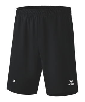 Erima Tennis Short ohne Innenslip Schwarz