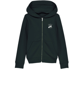 Merch Mini Cultivator 2.0 Zip-Hoodie Kids Black | #justlogo1c