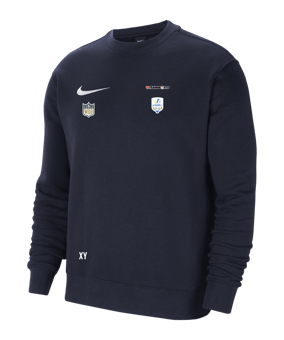 Nike Park 20 Fleece Sweatshirt Blau Weiss F451