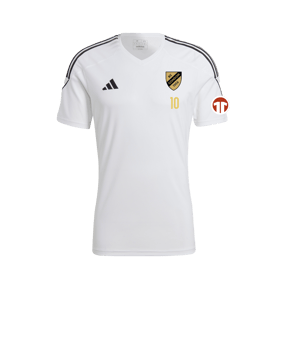 adidas Tiro 23 Trikot Weiss Schwarz