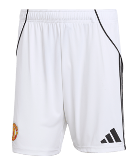 adidas Manchester United Short Home 2025/2026 Weiß - weiss