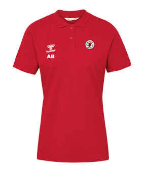Hummel GO 2.0 Polo Damen Rot F3062