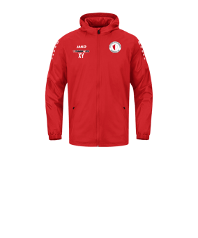 JAKO Team 2.0 Allwetterjacke Kids Rot F100