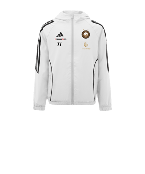 adidas Tiro 24 Windbreaker Kids Weiss Schwarz